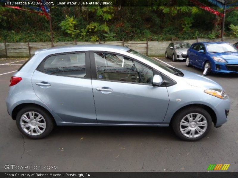  2013 MAZDA2 Sport Clear Water Blue Metallic