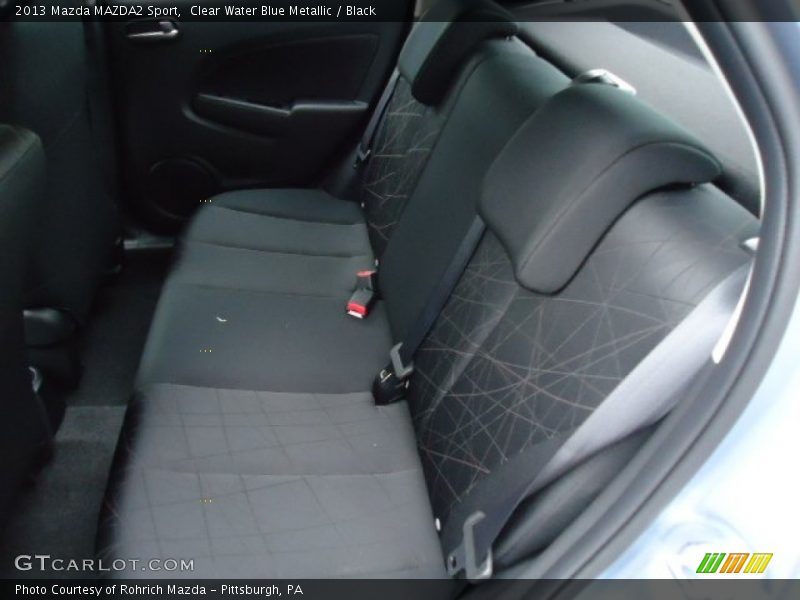Clear Water Blue Metallic / Black 2013 Mazda MAZDA2 Sport