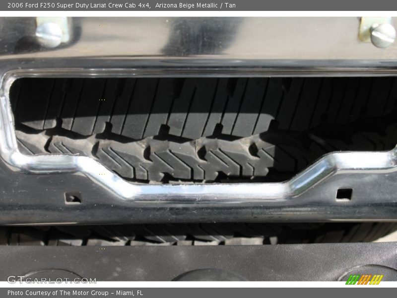 Arizona Beige Metallic / Tan 2006 Ford F250 Super Duty Lariat Crew Cab 4x4
