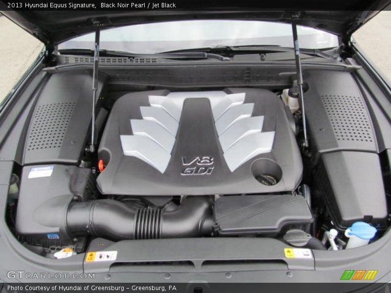  2013 Equus Signature Engine - 5.0 Liter TIS DOHC 32-Valve D-CVVT Tau V8