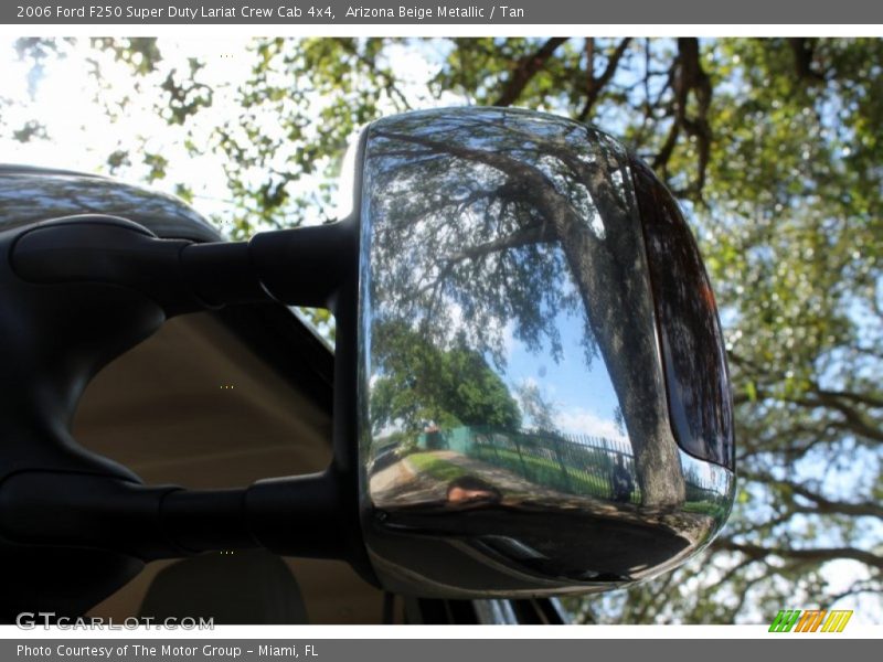 Arizona Beige Metallic / Tan 2006 Ford F250 Super Duty Lariat Crew Cab 4x4