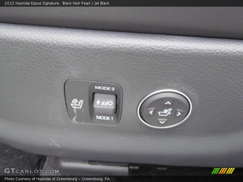 Controls of 2013 Equus Signature