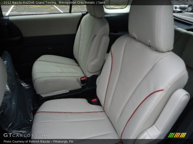 Metropolitan Gray Metallic / Sand 2012 Mazda MAZDA5 Grand Touring