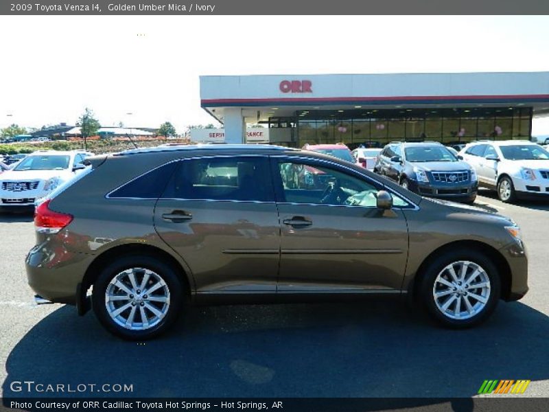 Golden Umber Mica / Ivory 2009 Toyota Venza I4