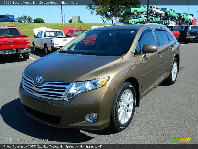 Golden Umber Mica / Ivory 2009 Toyota Venza I4