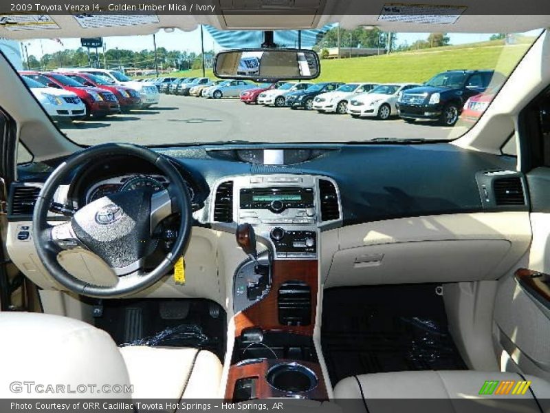 Golden Umber Mica / Ivory 2009 Toyota Venza I4