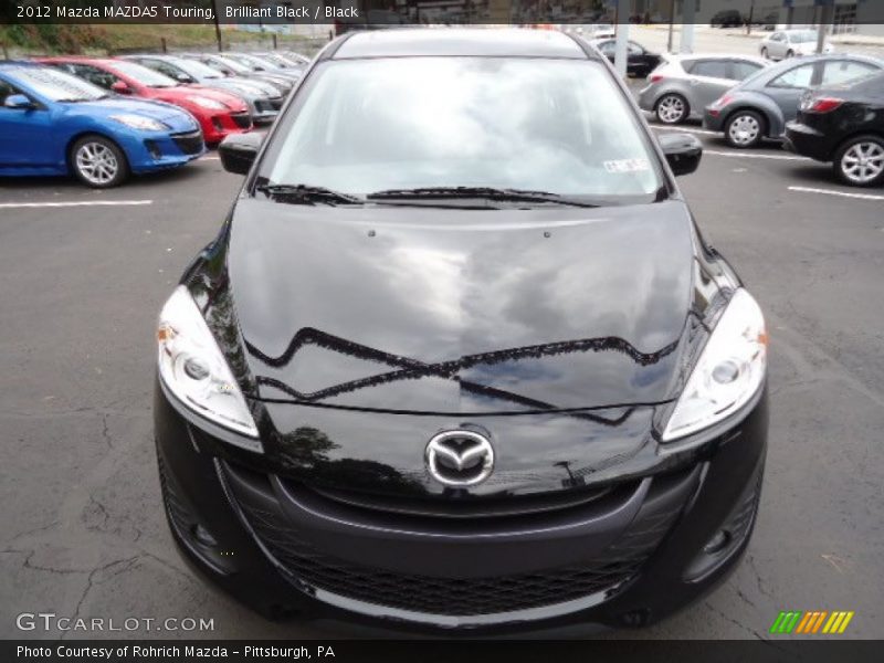 Brilliant Black / Black 2012 Mazda MAZDA5 Touring