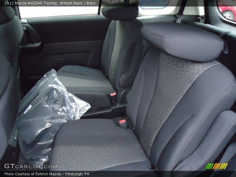 Brilliant Black / Black 2012 Mazda MAZDA5 Touring