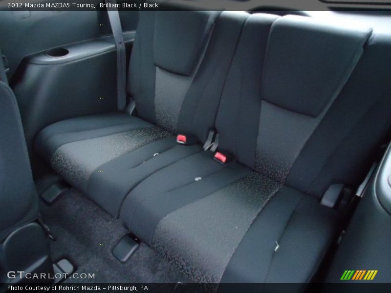 Brilliant Black / Black 2012 Mazda MAZDA5 Touring