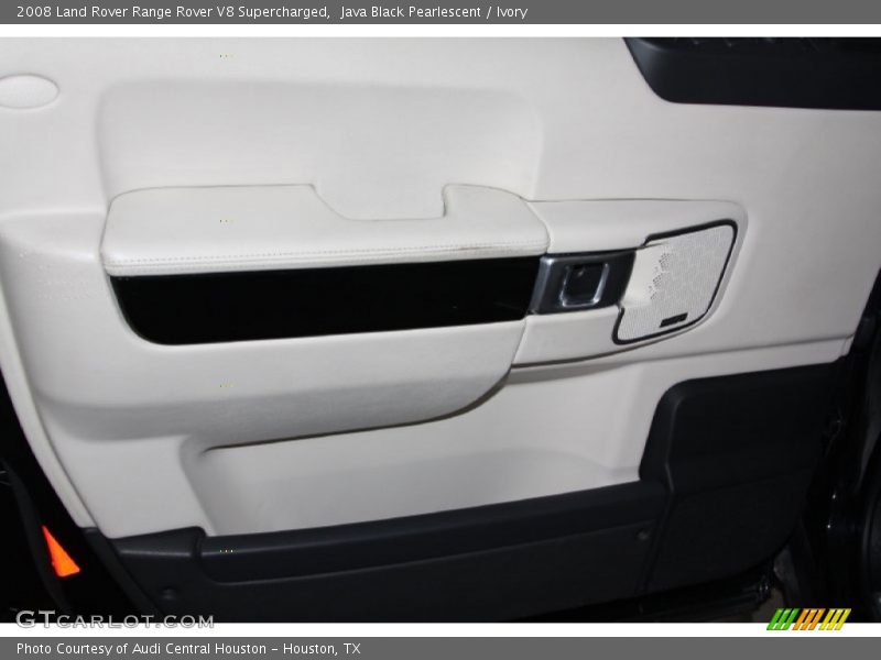 Java Black Pearlescent / Ivory 2008 Land Rover Range Rover V8 Supercharged