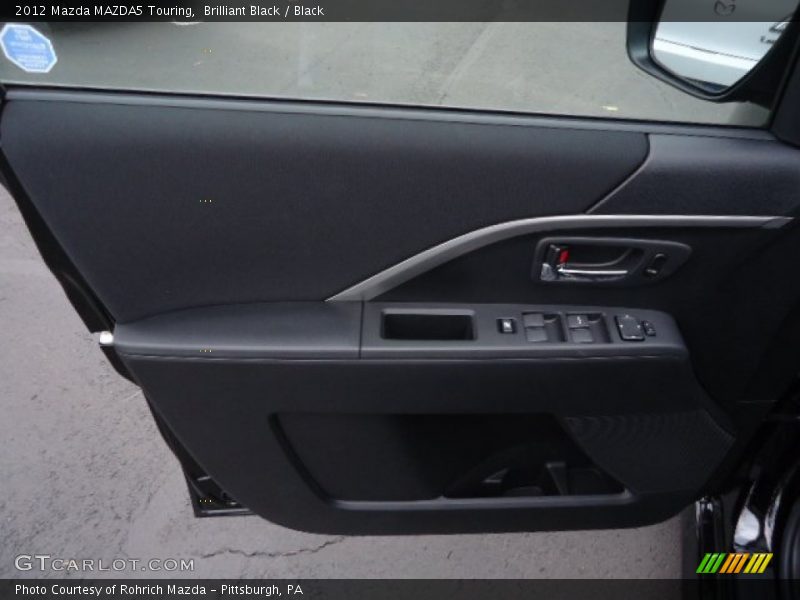 Brilliant Black / Black 2012 Mazda MAZDA5 Touring