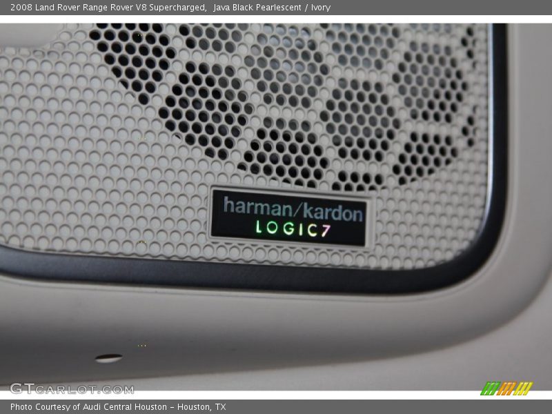 Java Black Pearlescent / Ivory 2008 Land Rover Range Rover V8 Supercharged