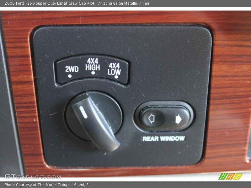 Arizona Beige Metallic / Tan 2006 Ford F250 Super Duty Lariat Crew Cab 4x4