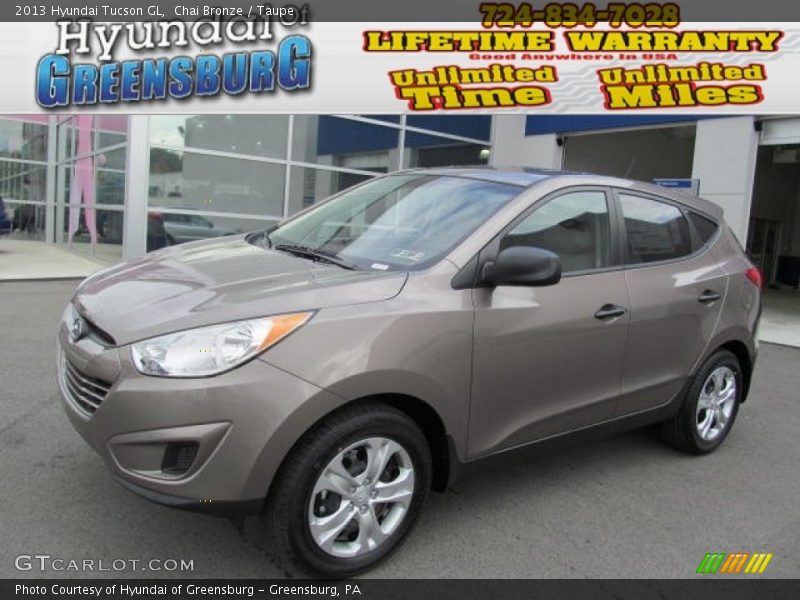 Chai Bronze / Taupe 2013 Hyundai Tucson GL