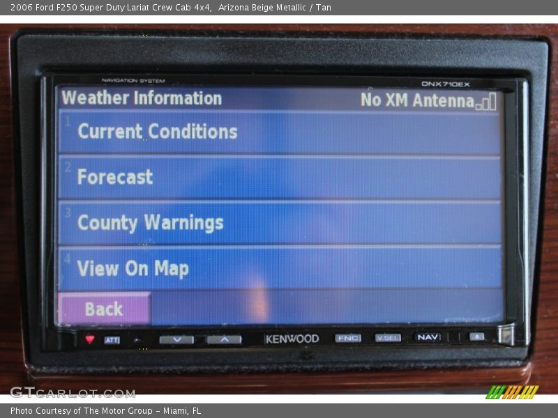 Arizona Beige Metallic / Tan 2006 Ford F250 Super Duty Lariat Crew Cab 4x4