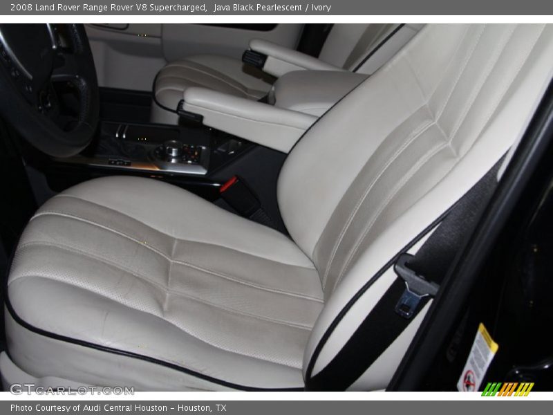 Java Black Pearlescent / Ivory 2008 Land Rover Range Rover V8 Supercharged