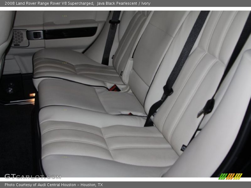 Java Black Pearlescent / Ivory 2008 Land Rover Range Rover V8 Supercharged