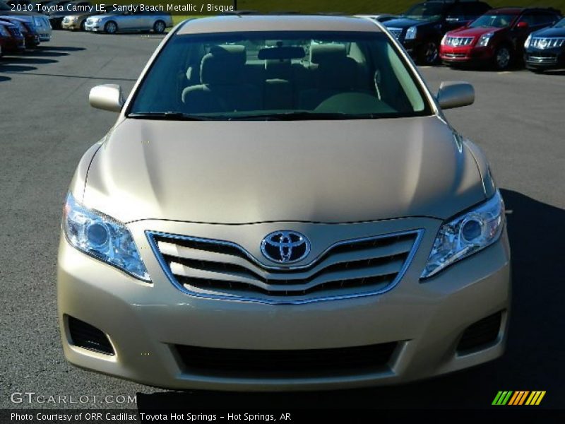 Sandy Beach Metallic / Bisque 2010 Toyota Camry LE