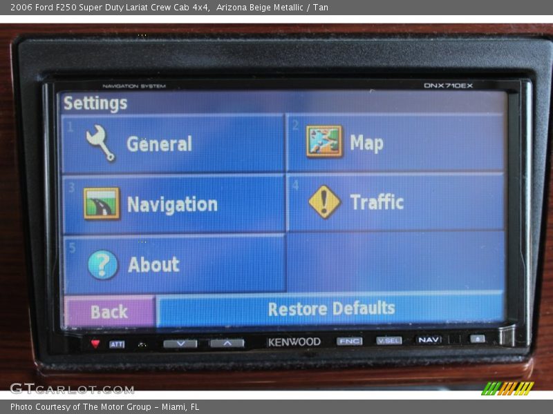 Arizona Beige Metallic / Tan 2006 Ford F250 Super Duty Lariat Crew Cab 4x4