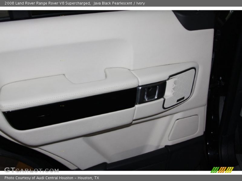 Java Black Pearlescent / Ivory 2008 Land Rover Range Rover V8 Supercharged
