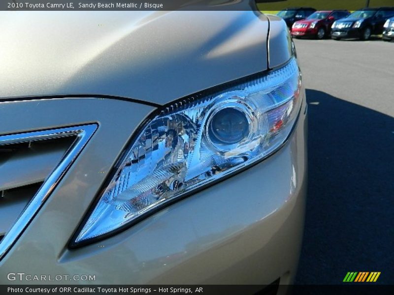 Sandy Beach Metallic / Bisque 2010 Toyota Camry LE
