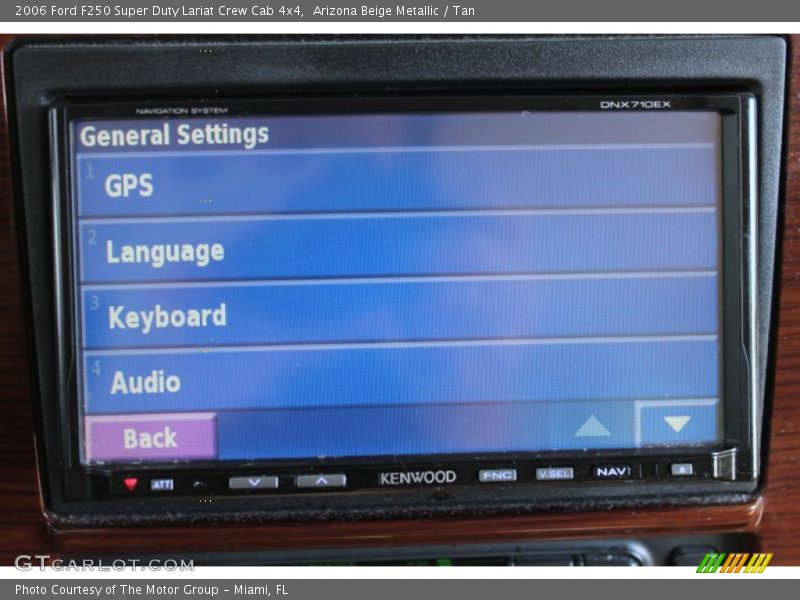 Arizona Beige Metallic / Tan 2006 Ford F250 Super Duty Lariat Crew Cab 4x4