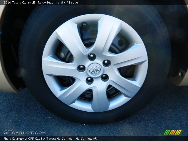 Sandy Beach Metallic / Bisque 2010 Toyota Camry LE