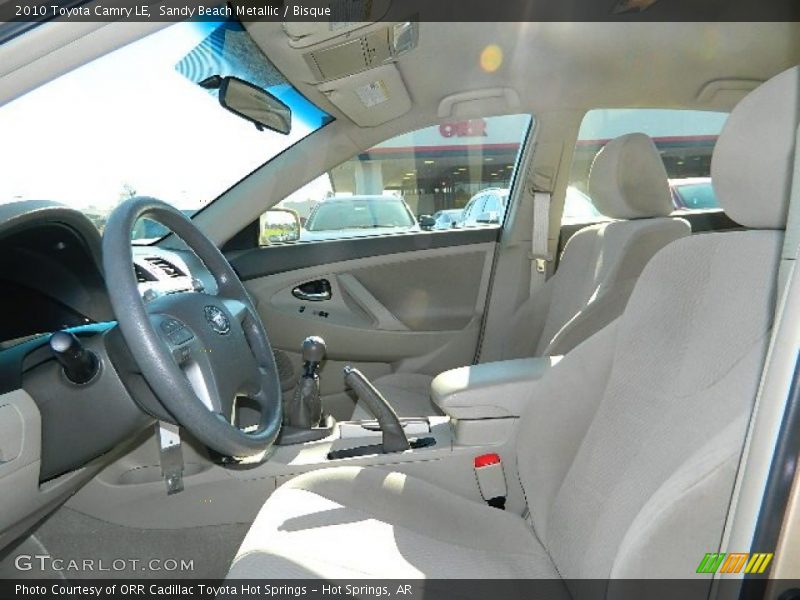 Sandy Beach Metallic / Bisque 2010 Toyota Camry LE