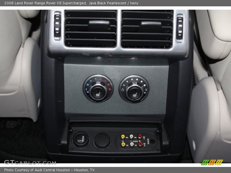 Java Black Pearlescent / Ivory 2008 Land Rover Range Rover V8 Supercharged