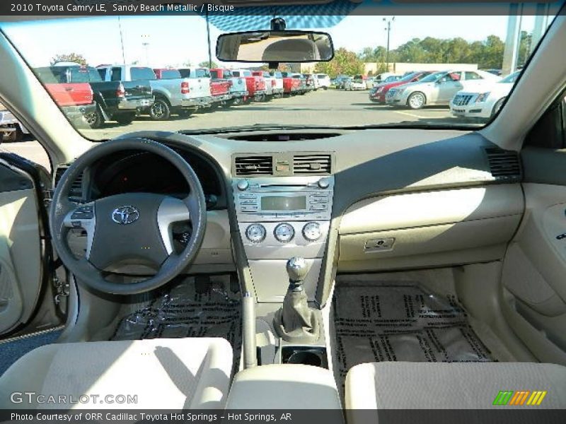 Sandy Beach Metallic / Bisque 2010 Toyota Camry LE