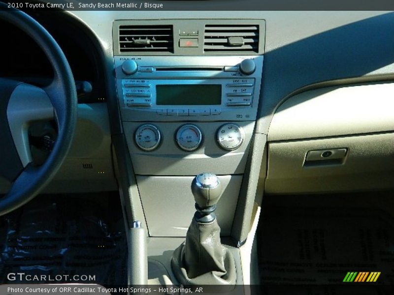 Sandy Beach Metallic / Bisque 2010 Toyota Camry LE