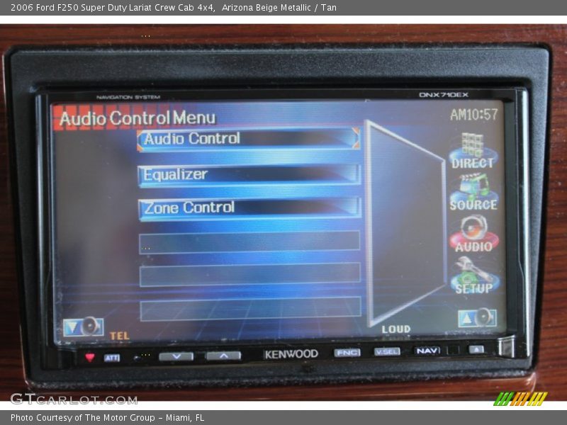 Arizona Beige Metallic / Tan 2006 Ford F250 Super Duty Lariat Crew Cab 4x4