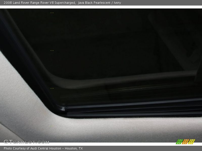 Java Black Pearlescent / Ivory 2008 Land Rover Range Rover V8 Supercharged
