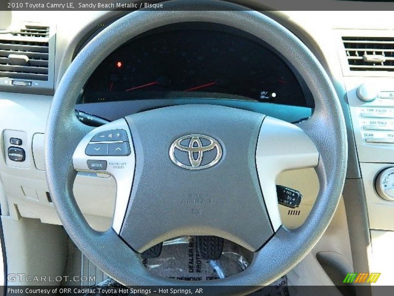 Sandy Beach Metallic / Bisque 2010 Toyota Camry LE