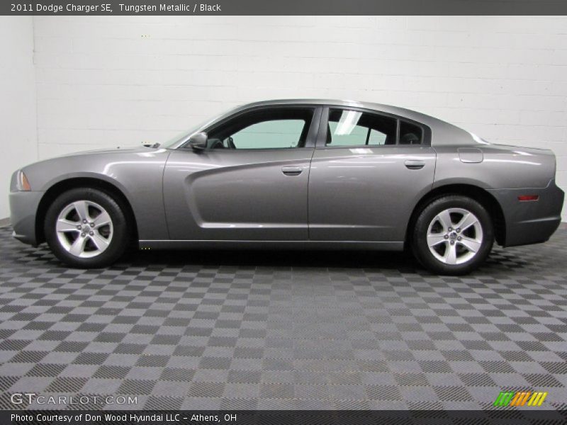 Tungsten Metallic / Black 2011 Dodge Charger SE
