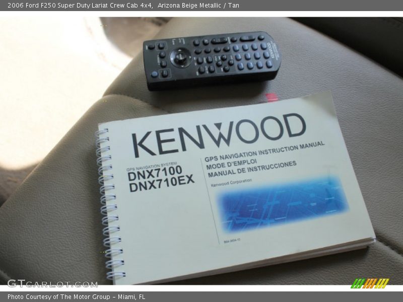 Arizona Beige Metallic / Tan 2006 Ford F250 Super Duty Lariat Crew Cab 4x4