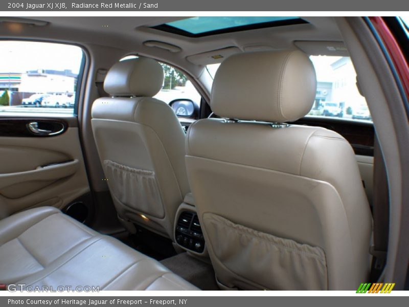 Radiance Red Metallic / Sand 2004 Jaguar XJ XJ8