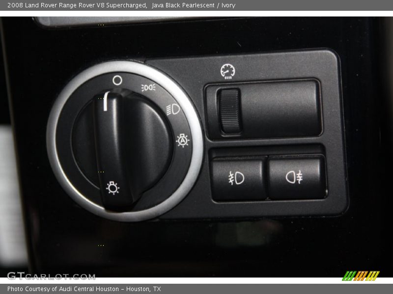 Java Black Pearlescent / Ivory 2008 Land Rover Range Rover V8 Supercharged