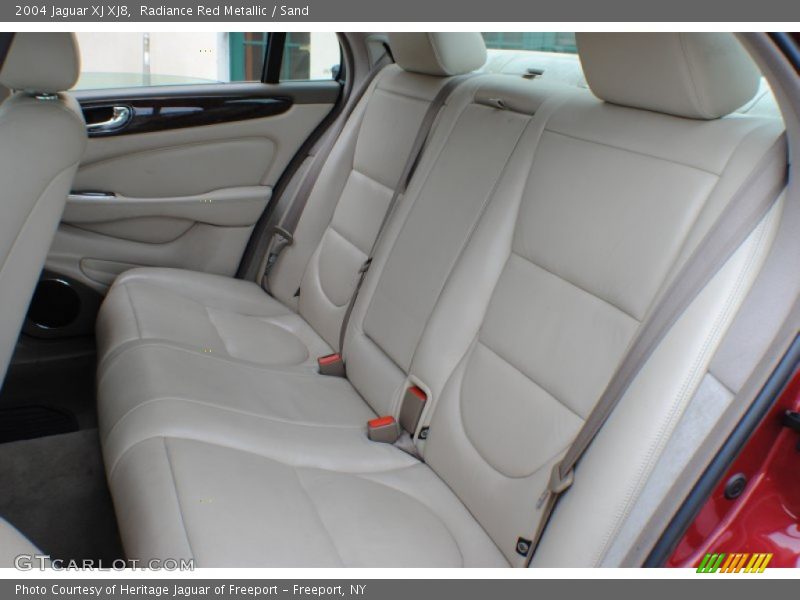 Radiance Red Metallic / Sand 2004 Jaguar XJ XJ8