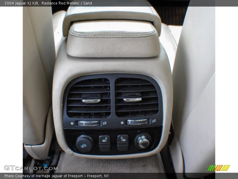 Radiance Red Metallic / Sand 2004 Jaguar XJ XJ8