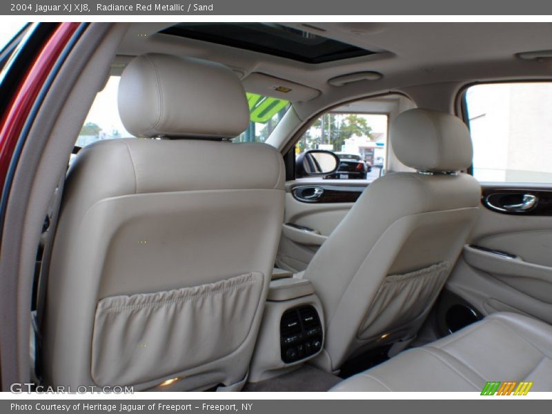 Radiance Red Metallic / Sand 2004 Jaguar XJ XJ8