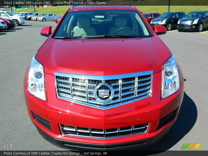 Crystal Red Tintcoat / Shale/Ebony 2013 Cadillac SRX Luxury FWD