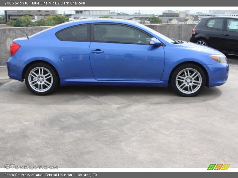 Blue Blitz Mica / Dark Charcoal 2006 Scion tC