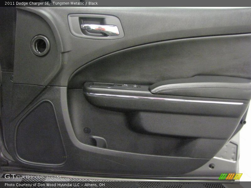 Tungsten Metallic / Black 2011 Dodge Charger SE