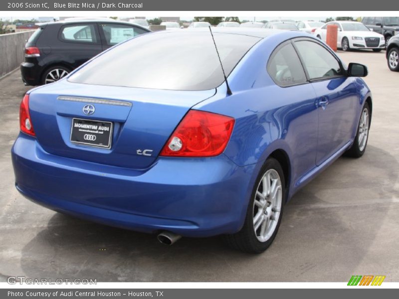 Blue Blitz Mica / Dark Charcoal 2006 Scion tC