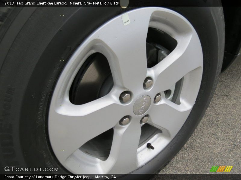 Mineral Gray Metallic / Black 2013 Jeep Grand Cherokee Laredo