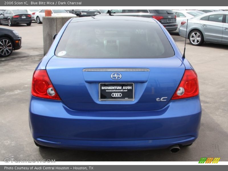 Blue Blitz Mica / Dark Charcoal 2006 Scion tC