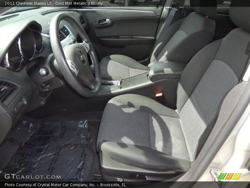 Gold Mist Metallic / Ebony 2011 Chevrolet Malibu LT