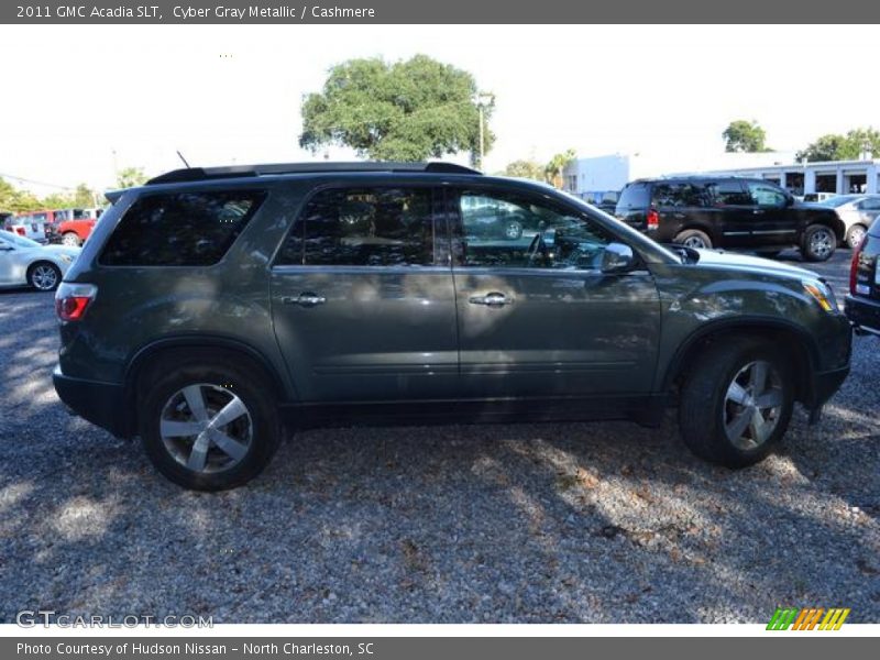 Cyber Gray Metallic / Cashmere 2011 GMC Acadia SLT