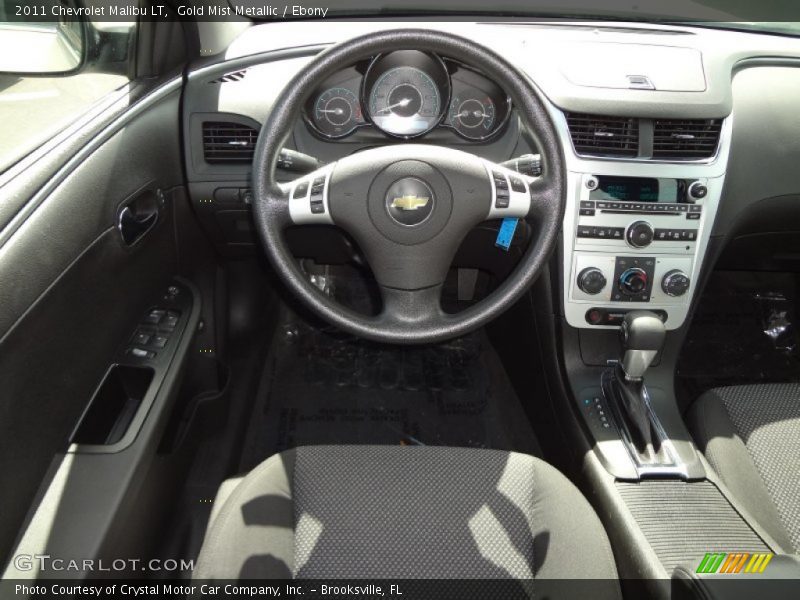 Gold Mist Metallic / Ebony 2011 Chevrolet Malibu LT